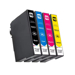 Zestaw tuszy INQ T1631-T1634 do drukarek EPSON WF-2010 / WF-2510 / WF-2530 - zamiennik